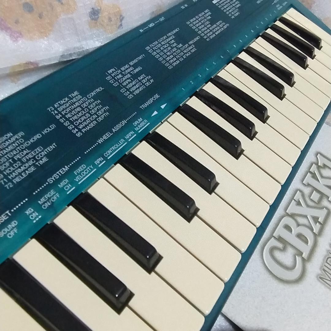 「CBX-K1B 」ヤマハ ・MIDI KEYBOAD・純正ACアダプター付き