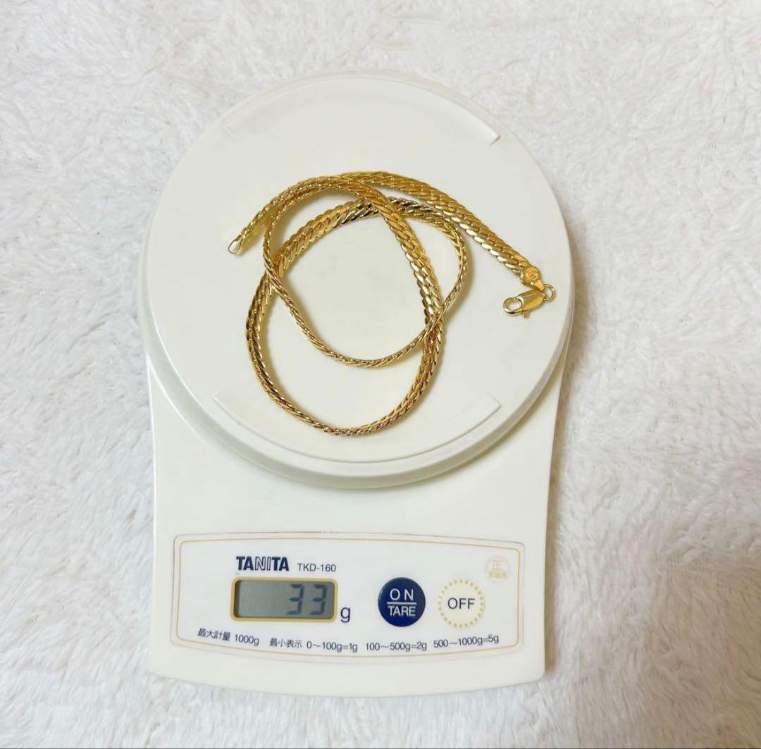 ネックレス 750 刻印あり ゴールドチェーン 整理品 遺品整理 33g