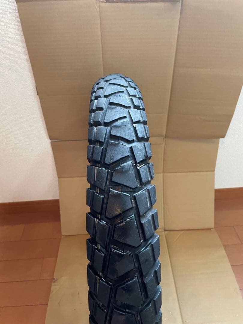 トリッカー　フロントホイール　オレンジ　他にリアホイール出品ありセット値引き可能