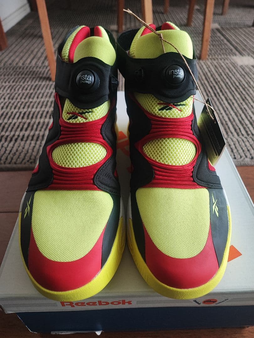 Reebok / INSTAPUMP FURY ZONE（アシッドイエロー）