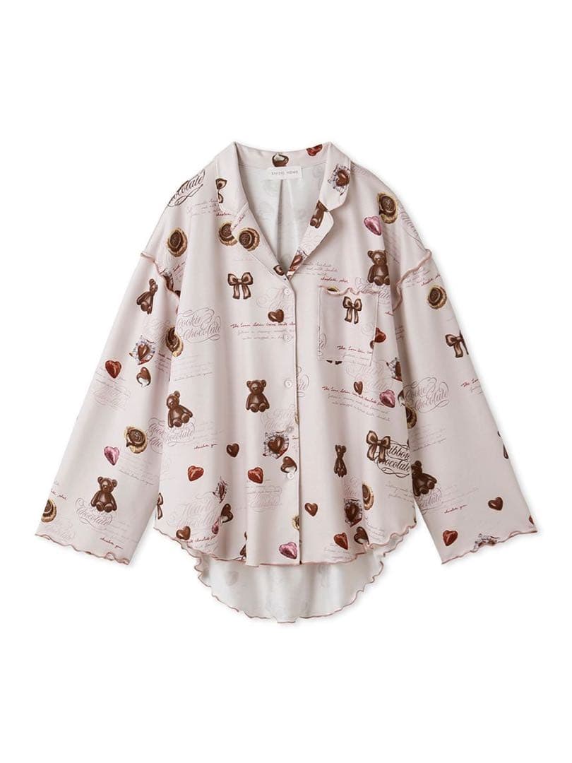 【本日削除】上下2点セット　スナイデルホーム　バレンタイン　チョコくま　パジャマ