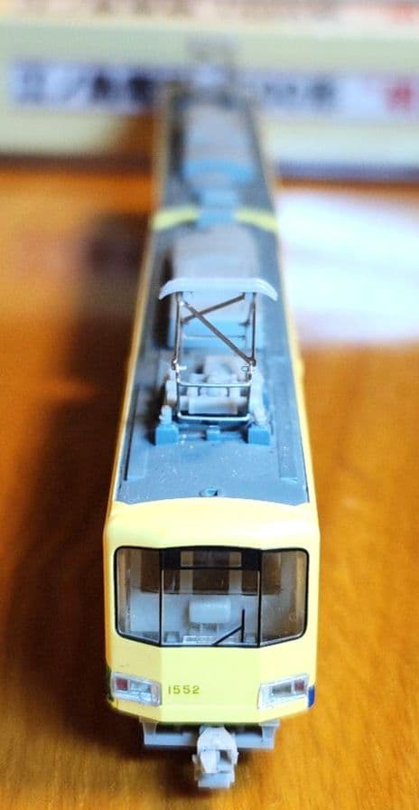 【動作確認済】MODEMO 江ノ電 1500形 明治製菓2004 M車 NT47