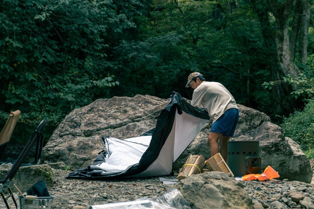 【新品未使用】サウナテントPRO 防水 サウナテント white パノラマPRO