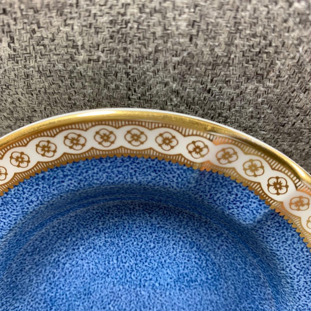 ウェッジウッド ユーランダーパウダーブルー 灰皿 アクセサリー入れ