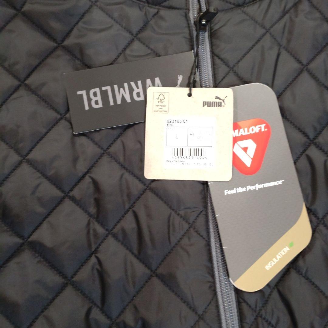 新品プーマPUMAキルティングジャケット【L】