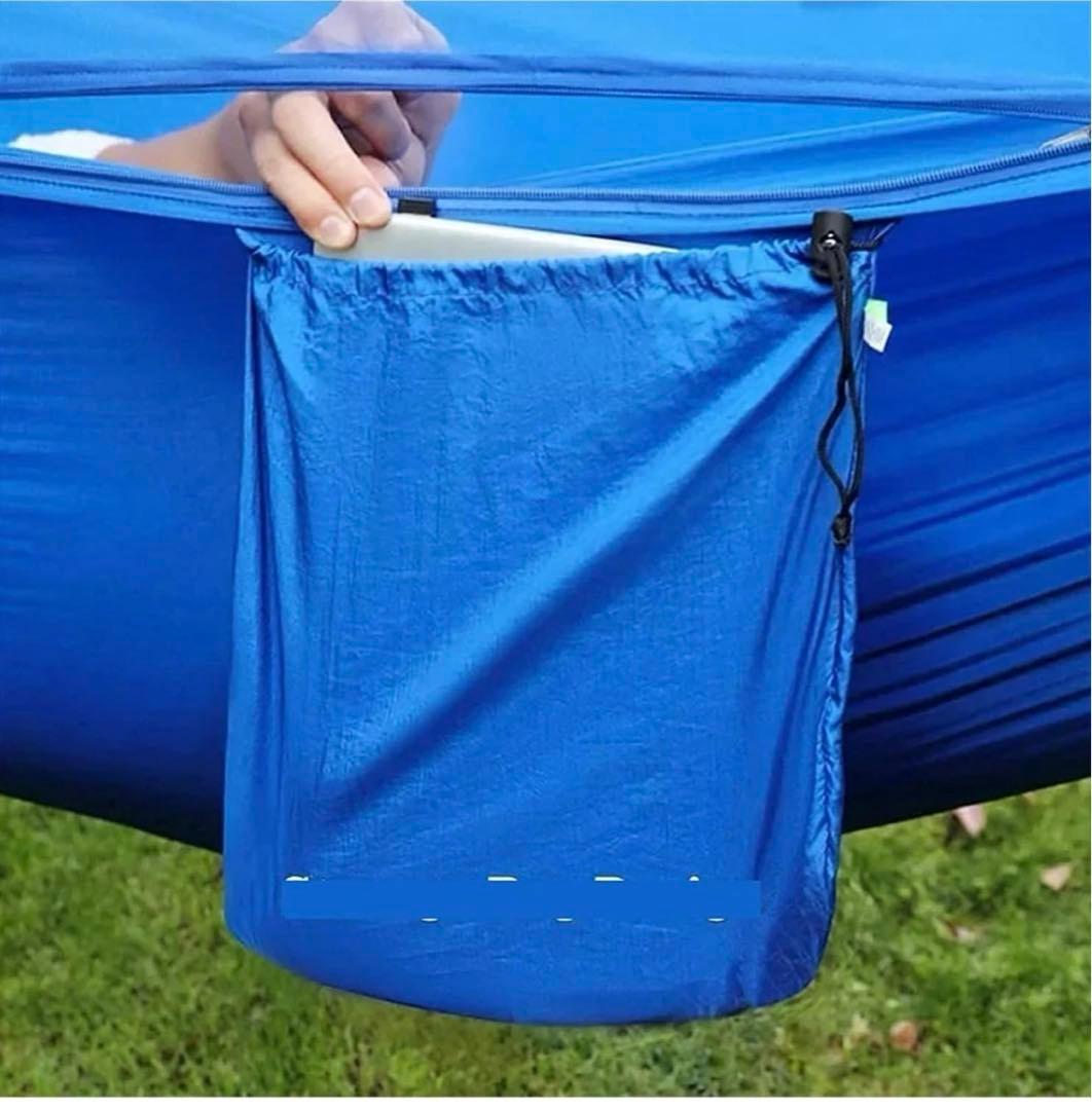 キャンプハンモック、ポータブルダブルインターセプタンブリングハンモック