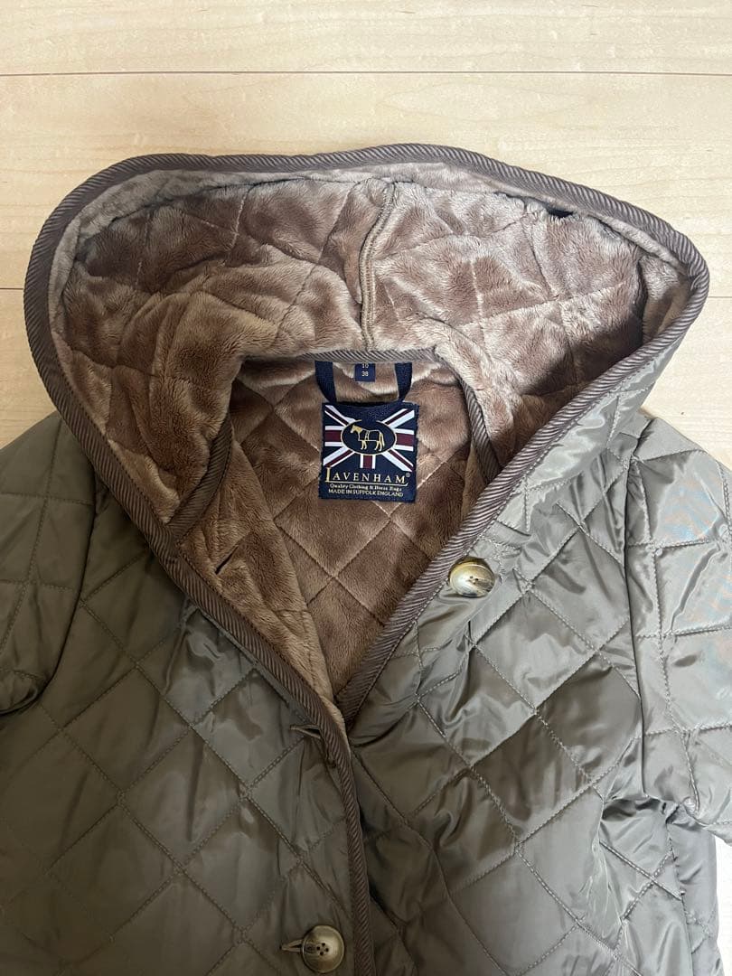 美品: LAVENHAM キルティングコート ボア CORK/LSF2 38 - メルカリ