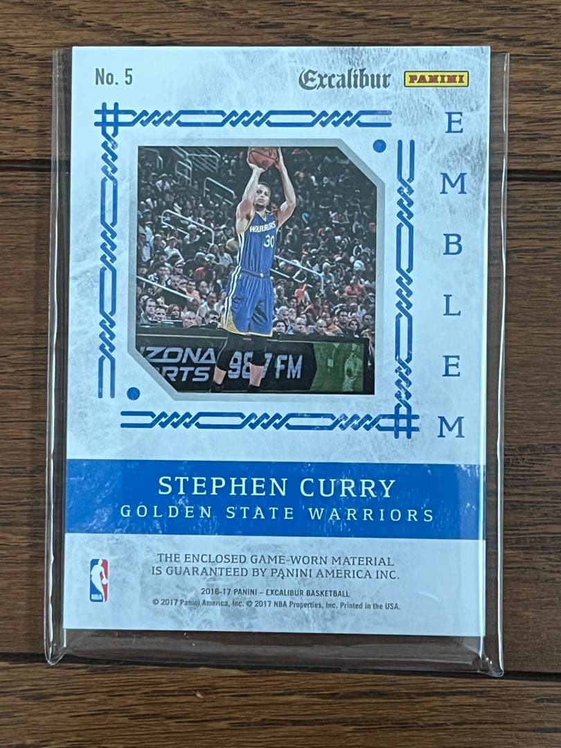 NBA ステフィン・カリー Stephen Curry panini