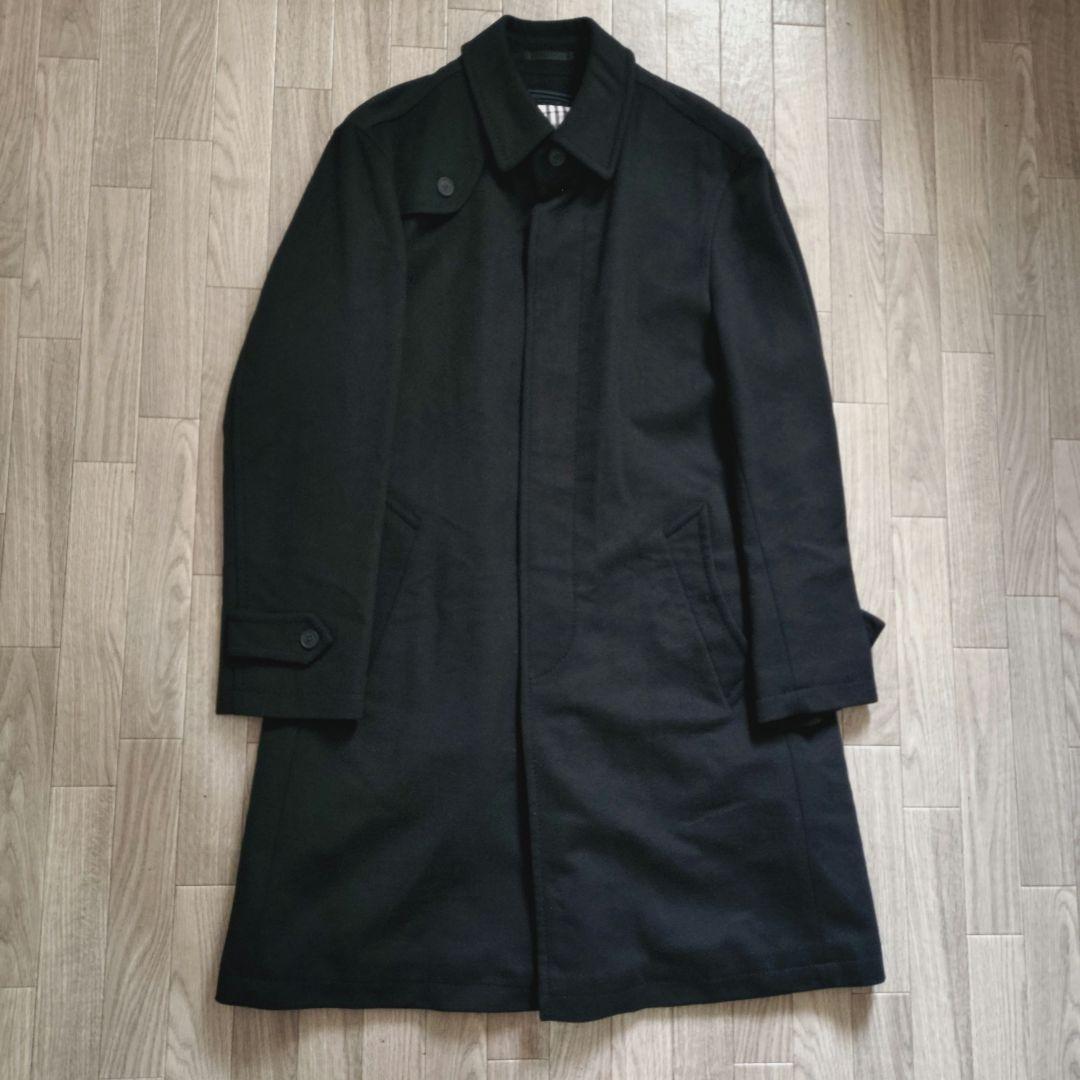 極美 希少Mサイズ バーバリーブラックレーベル　ステンカラーコート　ライナー付き