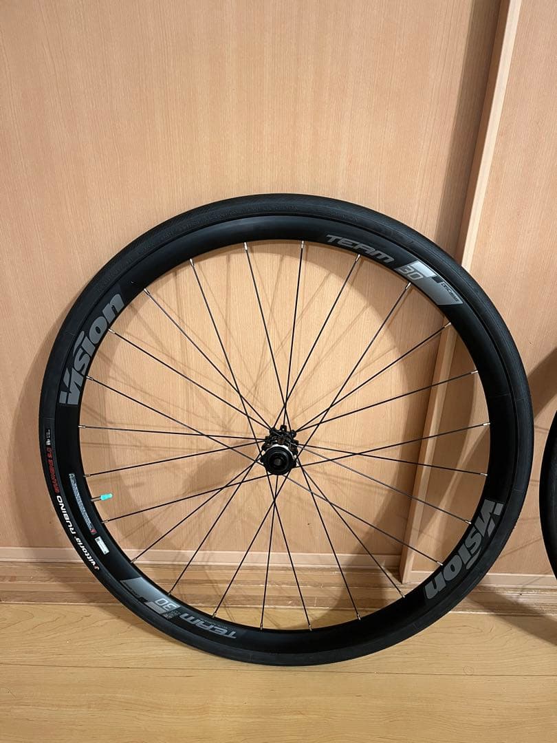 Vision team 30 ディスクブレーキ ホイール タイヤ付き
