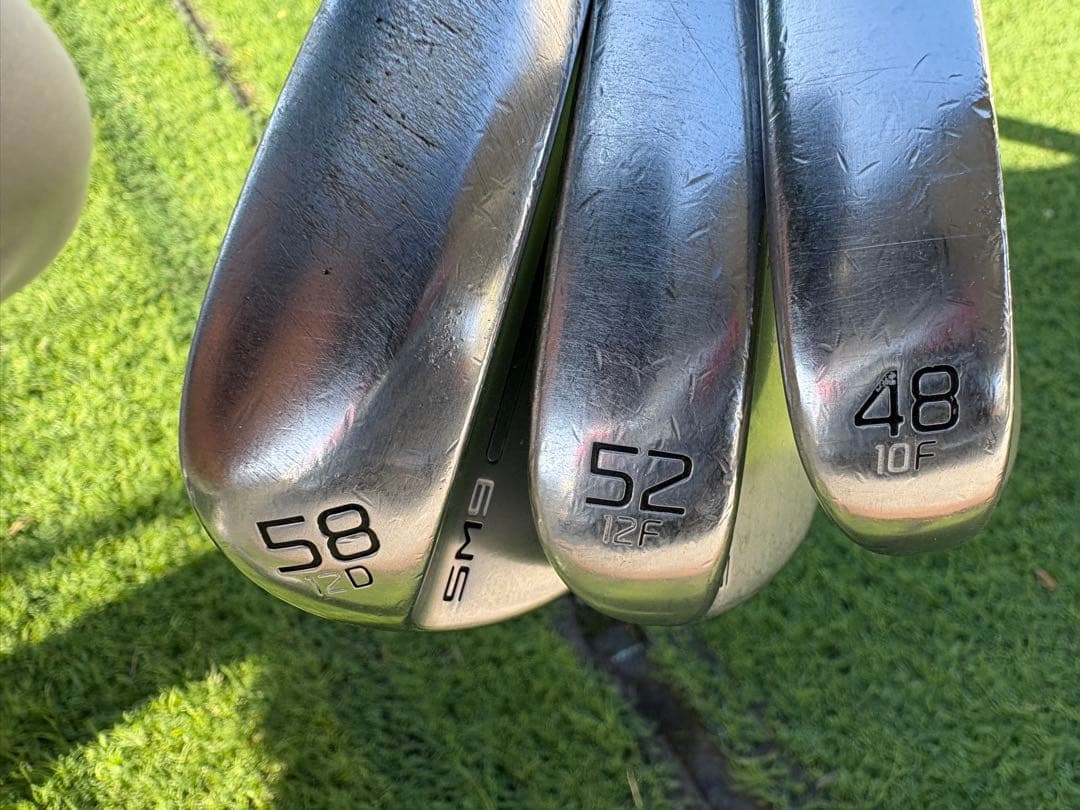 ボーケイsm9ウェッジ 3本セット 48/52/58度