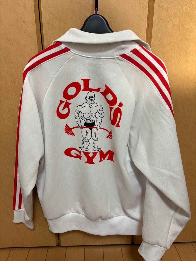 GOLD'S GYM ジャージ Mサイズ ホワイト