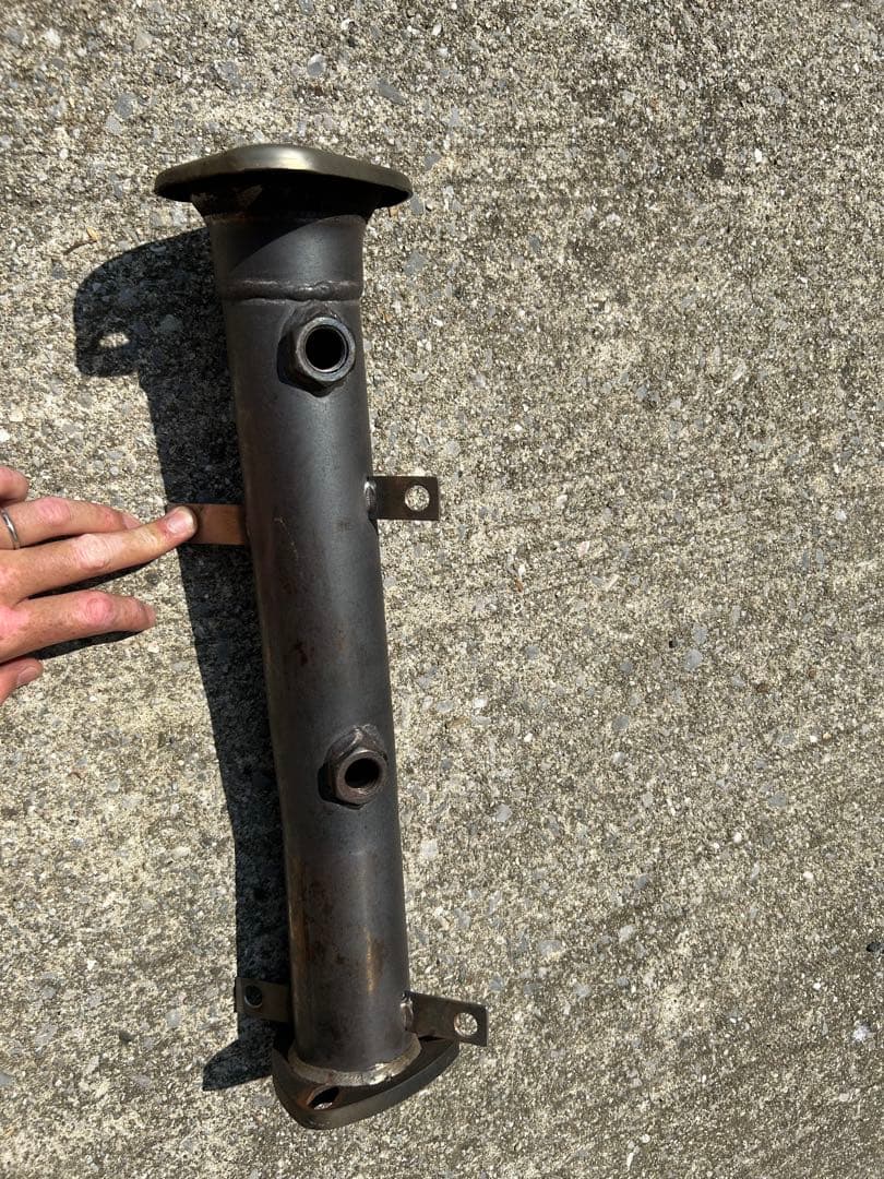 触媒　百式自動車製　シビック　タイプR fd2 ゼロファイター