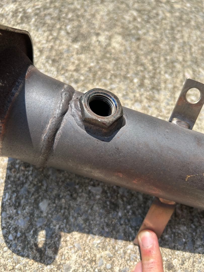 触媒　百式自動車製　シビック　タイプR fd2 ゼロファイター