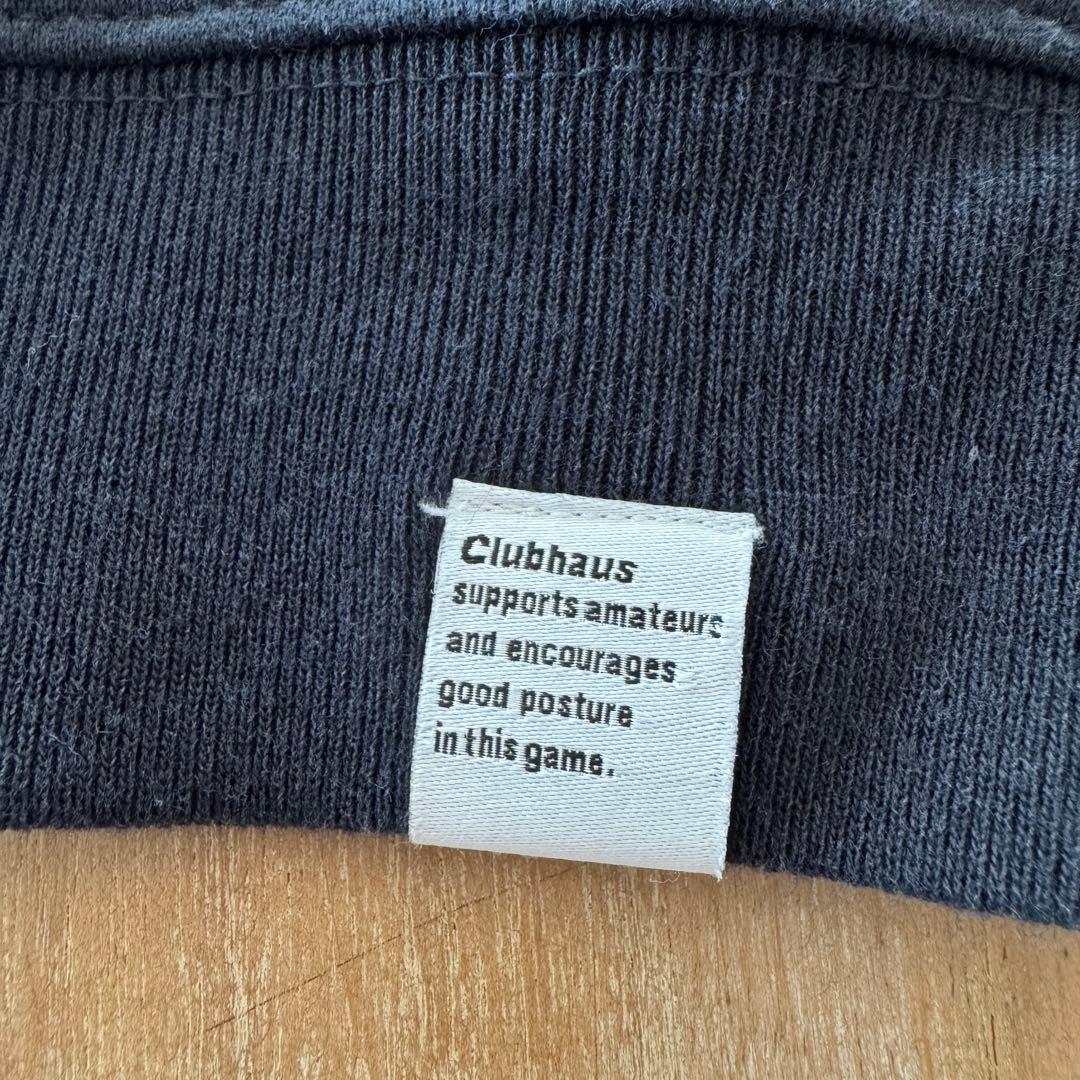CLUBHAUS “The Crew” Crewneck Lite ネイビー L CLUBHAUS L AAA1542139140
