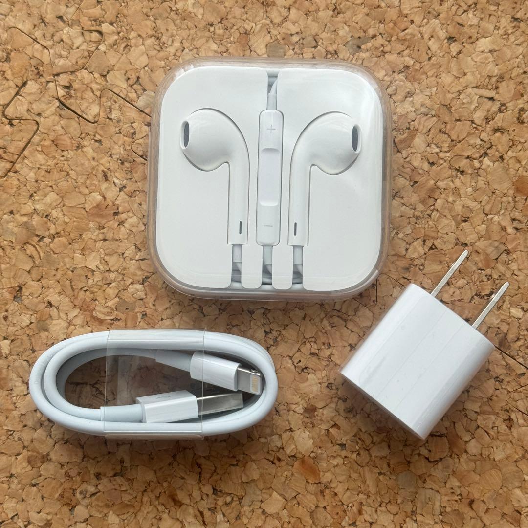 付属品のみ iPhone SE初代 Apple純正イヤホン ケーブル 充電器 - メルカリ