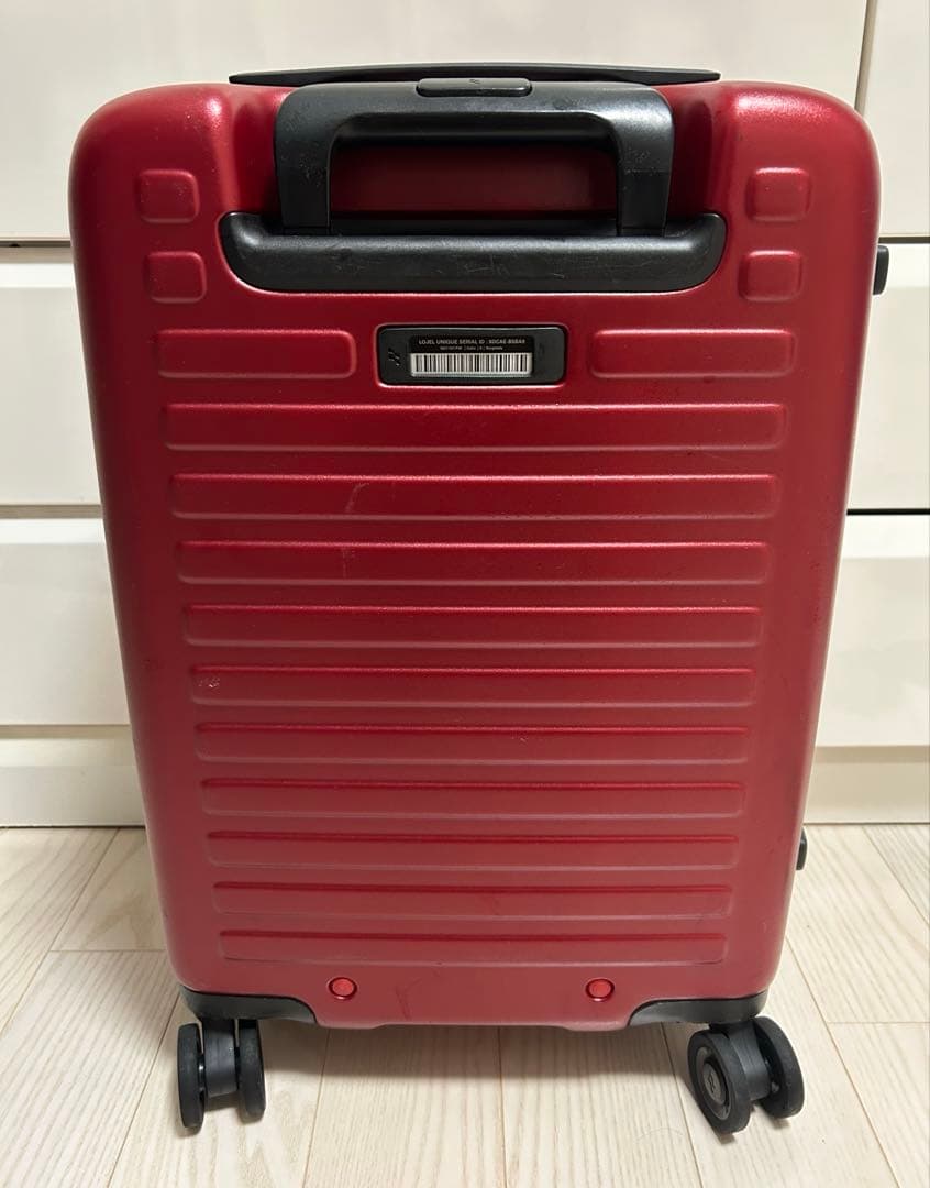Lojel Cubo S スーツケース　機内持ち込み バーガンディ　赤