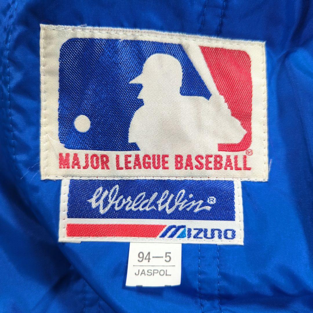 希少 80s japan vintage ミズノ ドジャース スタジャン サテン