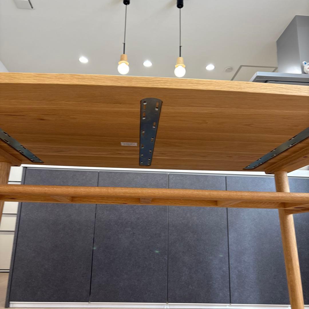 【キズなし・美品】unicoウニコ SOLKソルク ダイニングテーブルW1400