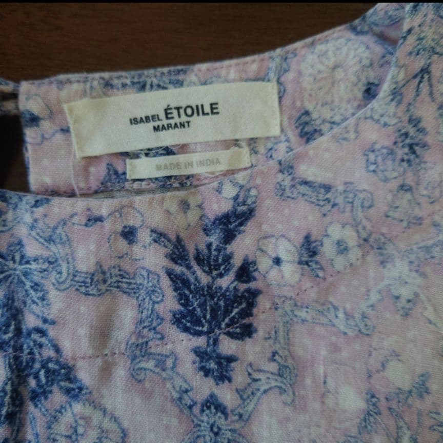 イザベルマランエトワール★ラッフルスリーブ ラップワンピース