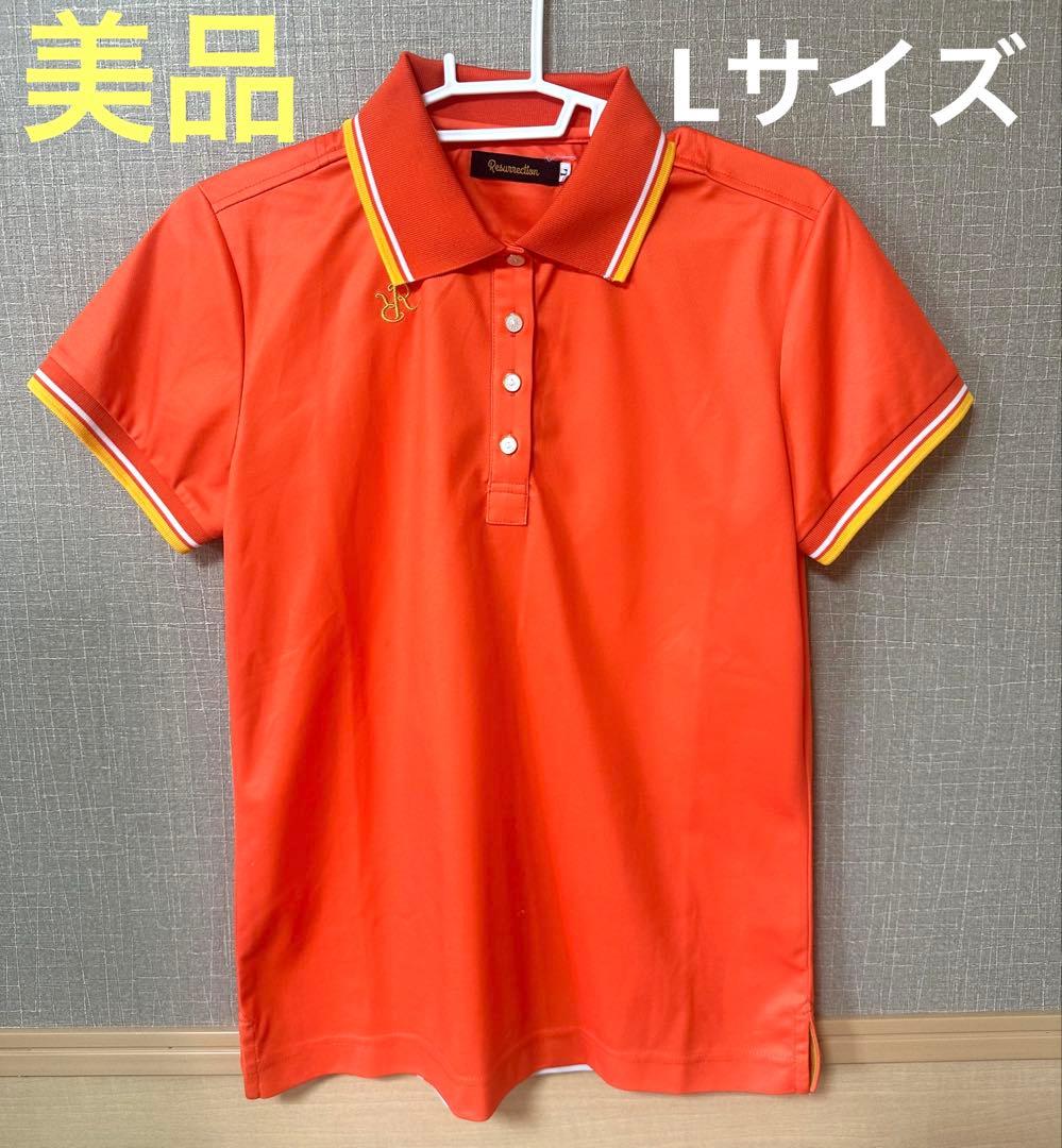 Resurrection ポロシャツ L オレンジ