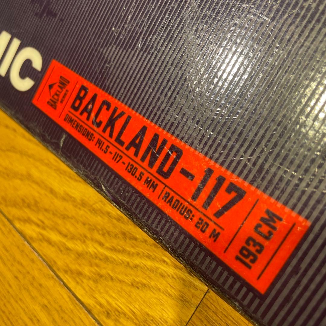名機atomicアトミックBACKLAND 117&金具セット パウダーマシン