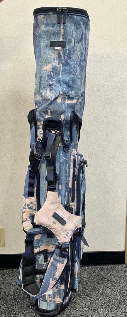 FDMTL x master-piece GOLF キャディーバッグ・デニム柄
