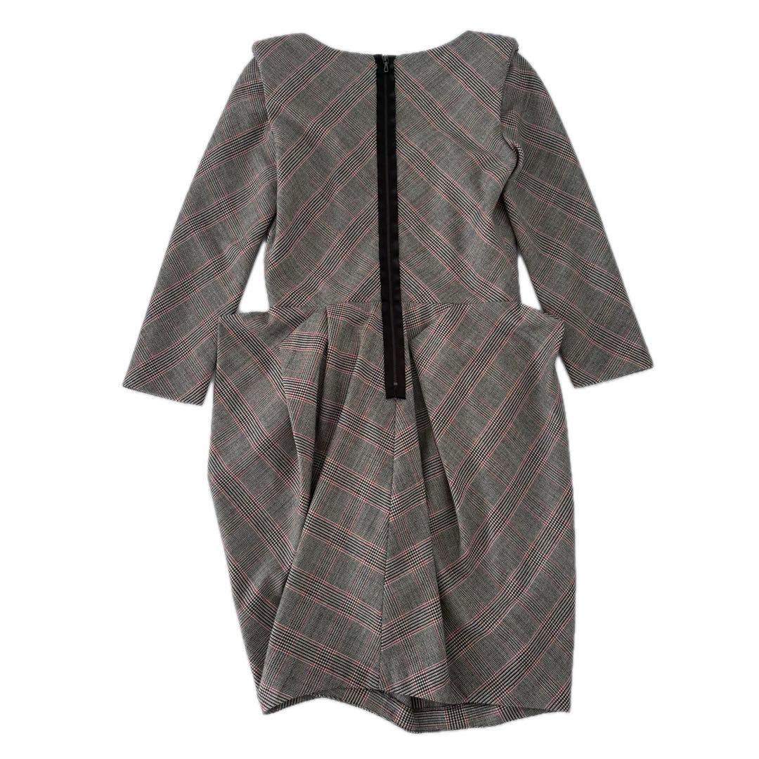 極美品 LANVIN ランバンオンブルー 変形ドレープ ワンピース ドレス