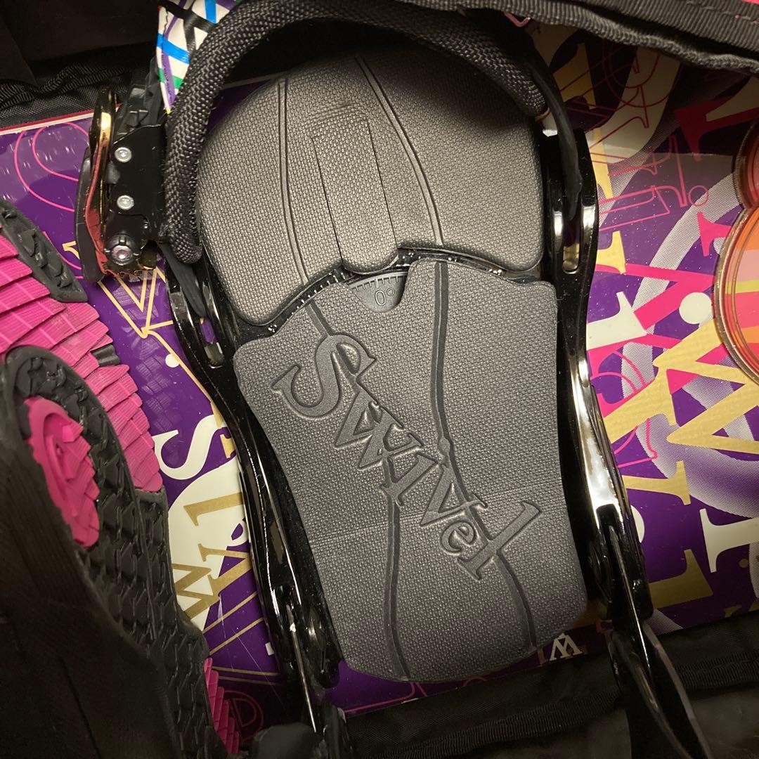 6点セット】ボード、ビンディング、ブーツ、リーシュコード、ケース