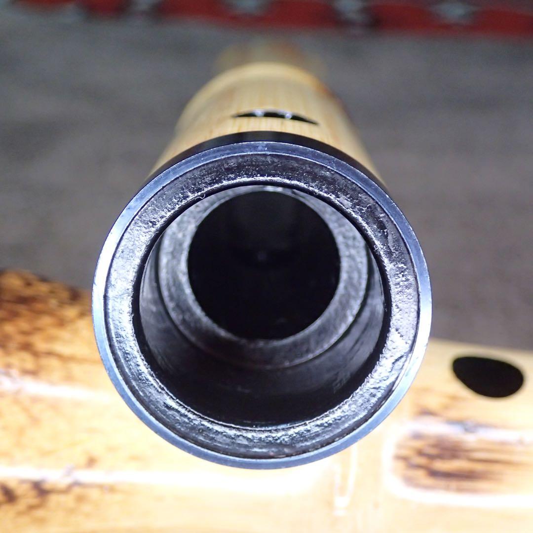 尺八 ワダ楽器 蝴蝶 高級合竹曲管 一尺八寸管