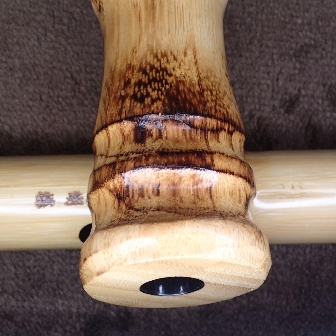 尺八 ワダ楽器 蝴蝶 高級合竹曲管 一尺八寸管