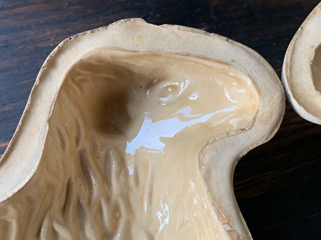 フランス アンティーク アニョーパスカル型 スフレンハイム焼 アルザス