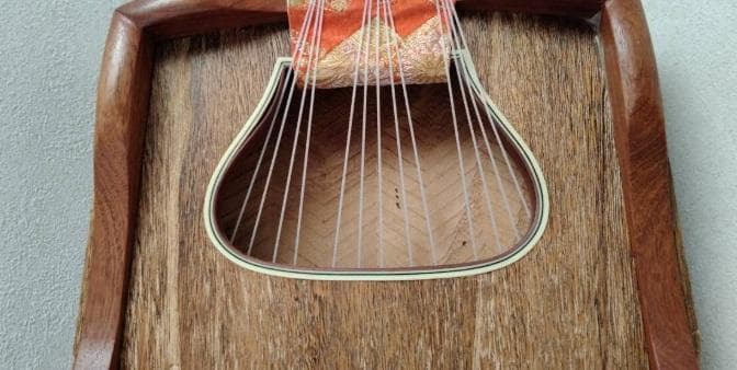 中古 お琴 筝 13絃 13絃 綾杉彫 油単付けて その2 - メルカリ