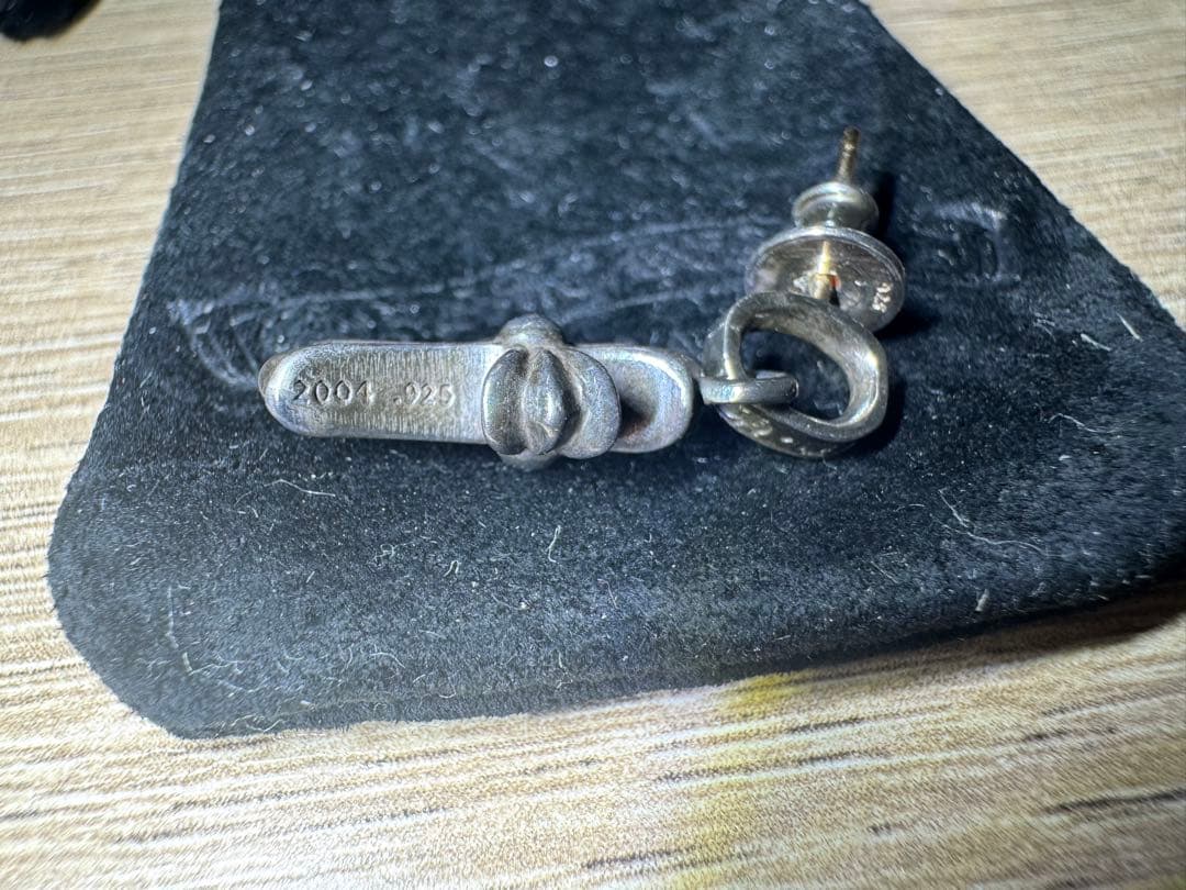 クロムハーツ ベイビーファットドロップピアス