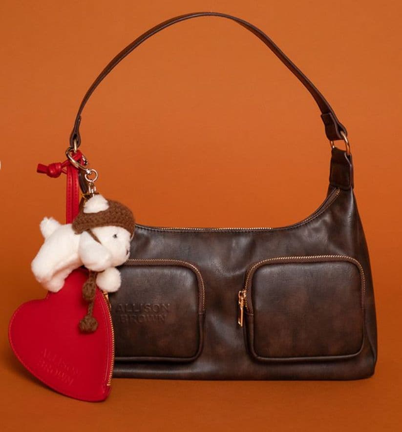 ALLISON BROWN アリソンブラウン ショルダーバッグ BRW - メルカリ
