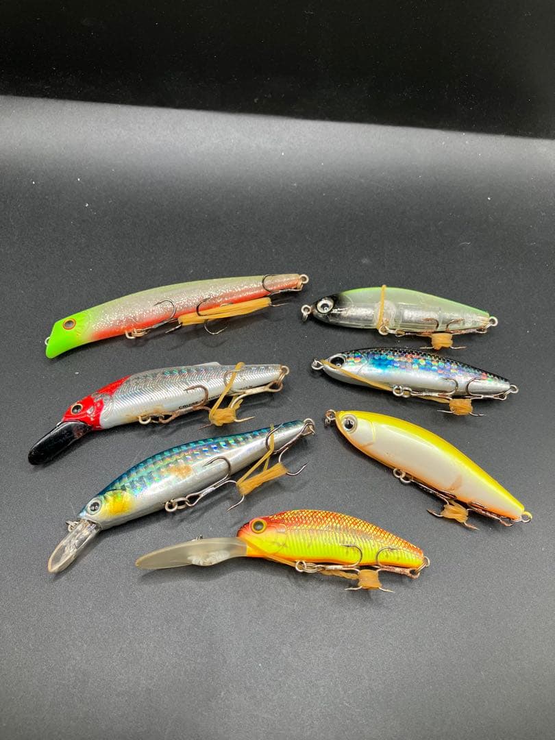 is21-27 シーバスルアーまとめ7個セット ガイアエリア10他 - メルカリ