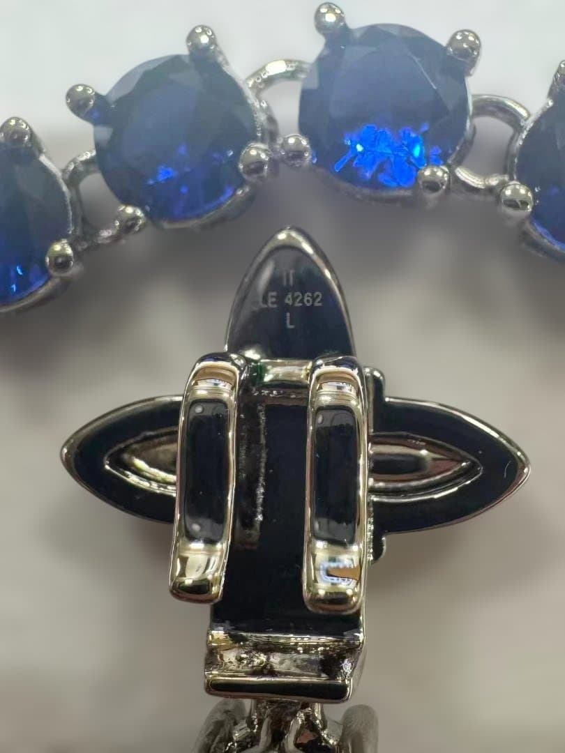 正規品 ブルークリスタル ブレスレット 小傷あり 即購入OK