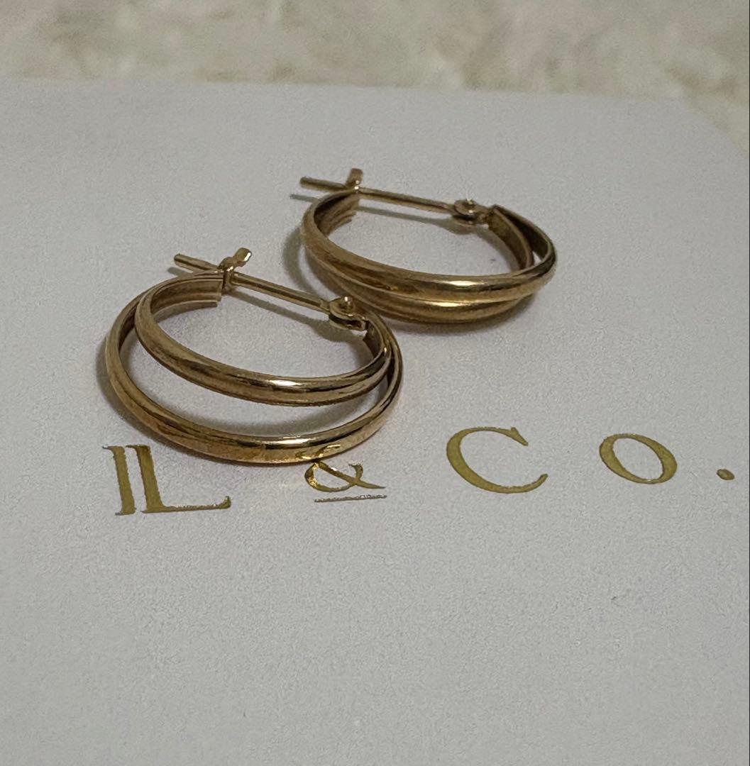 Jewel closet by L&Co. 2連風フープピアス※ yuko様専用 - メルカリ