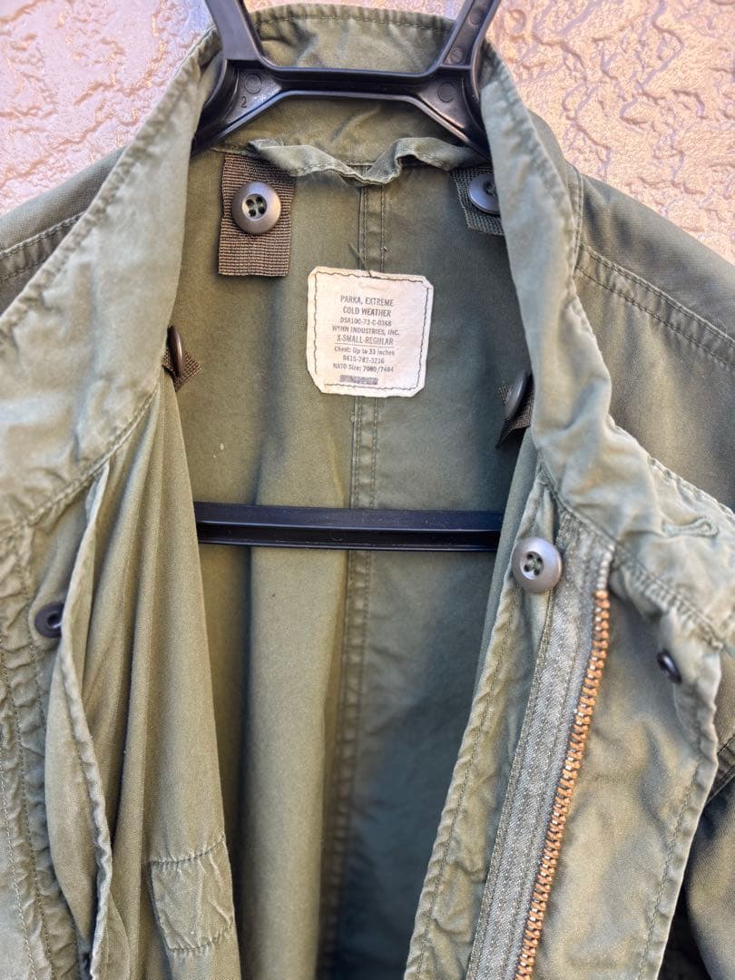 M-65 ミリタリージャケット US.ARMY X-SMALL-REGULAR