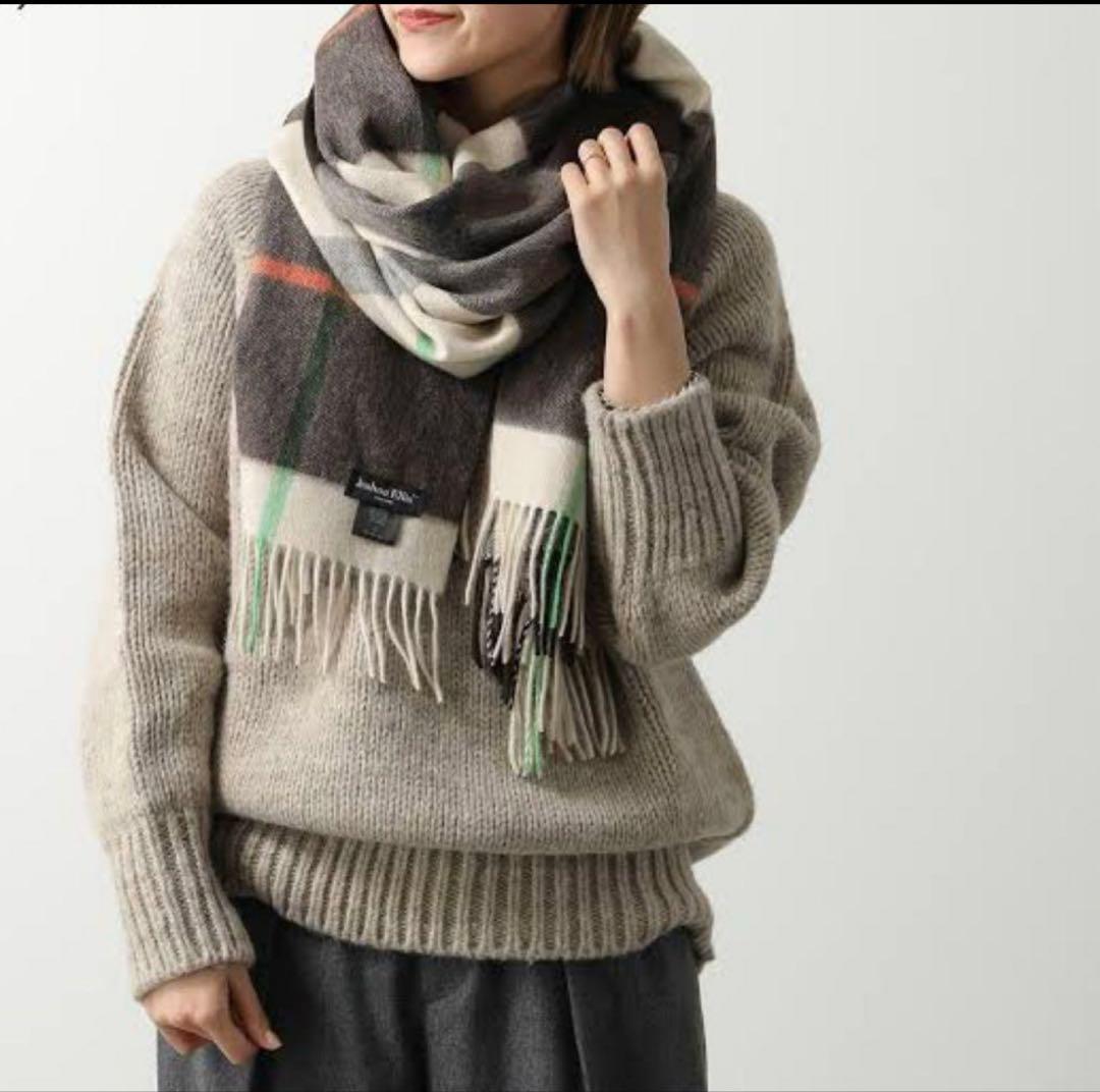 Joshua Ellis ジョシュアエリス　カシミヤ ストール　ジョンストンズ