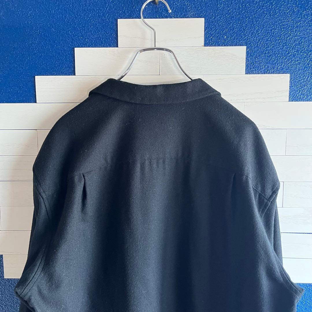 ヤ*キ様 PENDLETON WOOL SHIRTS 単色 ボードシャツ BLK - メルカリ