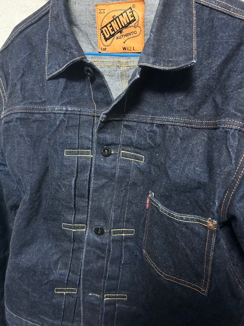 値下げ！【希少品】DENIME デニムジャケット W42 L