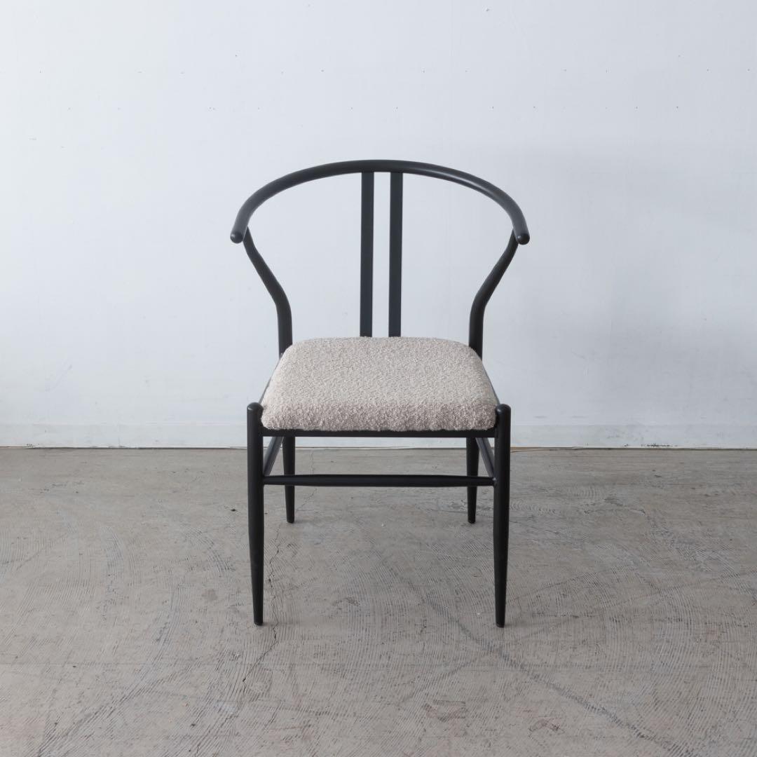 ブラック ダイニング　アームチェア