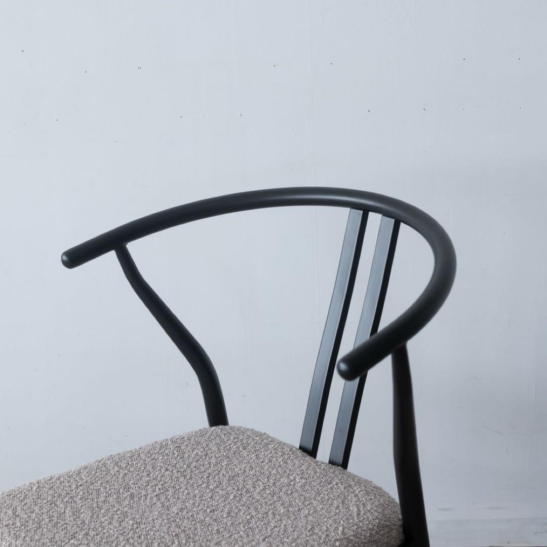 ブラック ダイニング　アームチェア