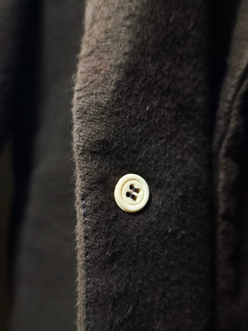 フランクリーダー　ジャーマンレザー　2Bジャケット　ブラウン　サイズS