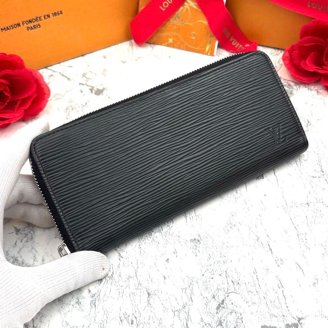 【未使用級】 ルイヴィトン エピ クレマンス 長財布 ラウンドファスナー