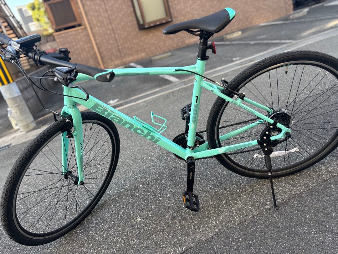 Bianchi C sport 1 ミントグリーン クロスバイク (51サイズ)