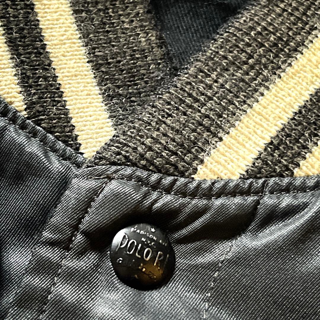 希少M Polo Ralph Lauren ボクシング スタジャン リバーシブル - メルカリ