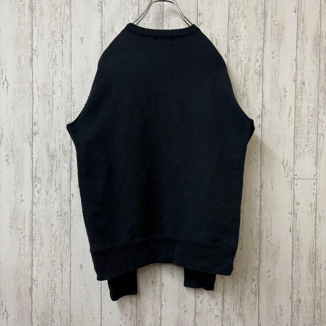 【激レア】ヒステリックグラマー　スウェット　トレーナー　ゆるだぼ　完売モデル　黒