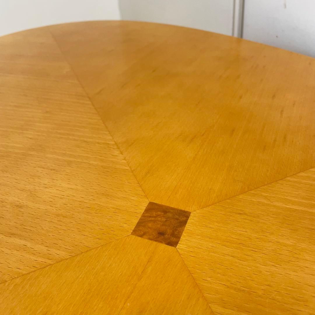 蛇腹 引き出し 楕円テーブル オーバルテーブル ローテーブル 北欧スタイル